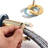 Diyxisk 31 mm Rubinetto Della Cucina Dado di Fissaggio Kit Singolo Foro Rubinetto di Fissaggio Rubinetto Della Cucina Dado di Bloccaggio Rubinetto Dell'acqua Calda e Fredda per Cucina Bagno