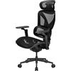 Thunderx3 Sedia da gaming ThunderX3 XTC Pro 360 Ergonomica fino a 125kg Nera