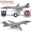 Hobby Master Herpa 1/200 HE573658 Rockwell B-1B Lancer 37th Bomb Sqn "Alien with an Attitude"