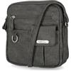 MultiSac North South - Mini borsa a tracolla da donna con cerniera, Taglia unica
