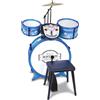 Bontempi | RhythmMaster: Batteria Elettronica con Suoni Realistici, Impulsi Luminosi e Funzioni Avanzate, 500x500x680 mm