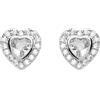 Ottaviani Orecchini Donna Silver OTTAVIANI Elegance Cuori codice 501274O