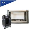 Pawprint Kit Camera PureVent L 14-30 kg con concentratore Compact 1025 DeVilbiss