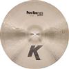 ZILDJIAN - 21 K Paper Thin Crash Cymbal - Piatto per batteria 18, Suono scuro, rapido decadimento, finitura tradizionale