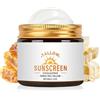 Muiefe Beef Tallow Sunscreen SPF 50+, Crema Solare Facial con Protección UVA/UVB, Idratante Protezione Solare, Latte solare per Viso e Corpo, Resistente all'Acqua, Ligero e No Graso, per Tutti i Tipi di Pell