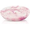 Ajuny Portasapone da Doccia in Resina Autodrenante per Spugna di Sapone Vassoio Salvasapone per Bar Bagno Lavello Della Cucina Facile da Pulire Bianco Rosa