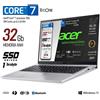 Acer NOTEBOOK ACER ASPIRE, CPU CORE 7 150U 5,4 Ghz, 32GB RAM, 1TB SSD, 15.6 FHD, W11