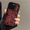 TRADAY Red Kiss Phone Case Compatible with iPhone 16 Pro Y2K Cute Lip Pattern for Girls Women