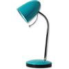 Aigostar Lampada da scrivania Blu E27 con base e braccio regolabile Aigostar
