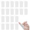 BAOSROY Elettrodi 40x80mm,20 Elettrodi Adesivi,Elettrodi Pads Quadrato,Elettrodi Pads,Elettrodi Riutilizzabili per Dispositivi TENS ed EMS,Elettrostimolatore TENS EMS Pads,TENS Replacement Electrodes Pads
