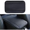 DabbOo Imbottitura Bracciolo Auto Copri Bracciolo Auto Universale Cuscino per bracciolo Auto in Pelle Copri Poggiagomiti Auto Bracciolo Universale per Auto Compatibile con la Maggior Parte Delle Auto (Nero)