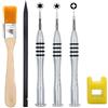 ABMRO Set di cacciaviti da 6 pezzi, set di cacciaviti Pentalobe 1.2mm Star P5, Torx T5 e PH000 da 1,5 mm per riparazione MacBook Air e display Retina Pro