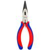 INGDAUM® Pinze in acciaio al carbonio forgiato - Impugnature bicolore Blu-Rosso - Superficie lucidata - Set o singole: Pinza acqua, combinata, a becchi lungh, Tronchese (Pinze multiuso)
