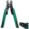 Helweet Pinza Crimpatrice, Attrezzo Crimpare, Pinza a Crimpare, Strumento Crimpatura Capicorda, Pinze Crimpatrici per Connettori Elettrici, Tagliacavi/Spelacavi/Pinza Crimpatrice 3in1, per Crimpare, Tagliare