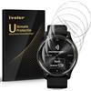 iVoler 6 Pezzi Pellicola Protettiva per Garmin Vivoactive 6/5 / Garmin Venu 3s 41mm / Huawei Watch 5 42mm, Copertura Completa Wet Applied Protezione per Schermo Anti Graffio HD Clear Film in TPU