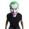 Rubie's Rubies Mashera Joker PVC con capelli per adulti, Accessori, Complemento da costume, Taglia Unica, Unisex, Ufficiale DC Comics per Halloween, Feste e cosplay