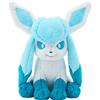 Pokémon Center NUOVO Pokemon Center Originale Glaceon Fluffy Hugging Peluche Giocattolo...