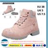 Outdoor Stivali Invernali Donna Caldi Impermeabili Snow Boots EU 38 Rosa/Grigio
