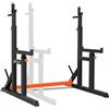 FFitness Squat Rack Regolabile Doppio Supporto Bilanciere FF 1 St