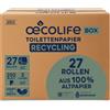 oecolife Carta igienica Box RICICLATA XXL 27 pz Box