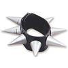 Bristol Novelty BA436 Bracciale Spike Unisex Adulto Argento, Taglia Unica Halloween Halloween