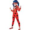 Rubie's Rubies Costume Miraculous Ladybug Tikki per bambina, tuta Ladybug con maschera, Zag ufficiale, per Carnevale, Compleanni, Natale, Halloween