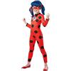 Rubie's 3005025-6000 - Costume da coccinella miracolosa per bambine, multicolore, taglia M, 5-6 anni