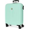 ROLL ROAD Cambogia Valigia da cabina verde 40 x 55 x 20 cm Rigida ABS Chiusura a combinazione laterale 37 L 2,78 kg 4 ruote doppie equipaggiamento a mano
