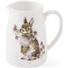 Wrendale Designs Royal Worcester Wrendale Deigns Piccola Posie o crema singola 125 ml Brocca Coniglio