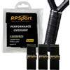 RPSPORT READY FOR PERFORMANCE & SPORT RPSport Overgrip Padel Nero Antiscivolo 3 Strati - Massimo Controllo, Anti-Vibrazioni, Aderenza Perfetta per Racchetta Padel e Tennis - Grip Extra Aderente (6)