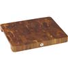 WMF - Tagliere XL 40 x 32 x 4 cm, in legno di acacia, non danneggia la lama, grande superficie di lavoro, effetto legno di testa
