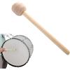 Helweet Martello per Grancassa, Bacchette per Tamburo, Mazze per Tamburo, Bacchetta per Grancassa, Bass Drum Mallet, Drum Stick, Bacchette in Feltro, Con Testa in Feltro di Lana, Per Strumento a Percussione