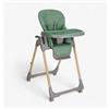 Kikka Boo Kikkaboo Seggiolone Pappa Regolabile in Altezza OLIVE MINT