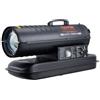 VEVOR Riscaldatore ad Aria Calda Diesel a Cherosene 70000 BTU, Torpedo Riscaldatore d'Ambiente Portatile con Controllo Termostato Serbatoio 19 L per Interni Esterni, per Officine Industriali, Nero
