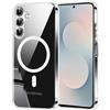 MAGMID CLEAR MAG MID CUSTODIA TPU COVER CASE COMPATIBILE CON MAGSAFE PER SAMSUNG GALAXY S25 FE