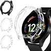 iVoler 3 Pezzi Cover per Samsung Galaxy Watch 6 44mm, Custodia Antiurto HD Clear, Ultra Sottile Anti-Graffio Rigida PC Bumper Protettiva Case, 2 Trasparente + 1 Nero