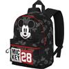 Disney Topolino Year-Zainetto Piccolo HS FAN, Nero, 25 x 35 cm, Capacità 12 L