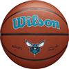 Wilson Pallone da Basket NBA Team Alliance, Con Superficie Pure Feel e Tecnologia Dual Depth, Con Maggiore Stabilità Aerea, Colore: Marrone, Taglia: 7