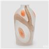 EDG Enzo De Gasperi Vaso Macula Anfora H 37 Cm D 20 Cm Waterproof Vetro Mix Orange