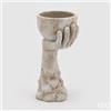 EDG Enzo De Gasperi Vaso Cemento Graal H 36,5 Cm Cemento Waterproof Grigio