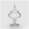 EDG Enzo De Gasperi Contenitore Vaso Bonbon H27 D15 B9 Natural Trasparente