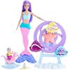 MATTEL Barbie Dreamtopia - Bambola Barbie Sirena Playset
