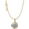 PANDORA Set di gioielli da donna confezione multiprodotto con collana e ciondolo Cupido color oro, regalo romantico per moglie o fidanzata 21205