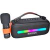 Bontempi Amplificatore Wireless C/Microfono Wireless, Effetti Luminosi