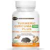 HYPER Turmeric Curcuma Plus 60 cpr Integratore Alimentare Curcuma Pepe