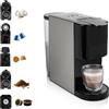Princess Macchina Caffè Multi Capsule 5 in 1 - 19 bar - Adatta per diversi tipi di caffè - Nespresso, Dolce Gusto, Lavazza a Modo Mio e E.S.E. - 0.8 L - 1450 W - 249451