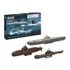 Revell SOTTOMARINI WILHELM BAUER (U-2540), TYPE 206A, TYPE 212A KIT 1:144