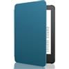 MoKo Custodia Compatibile con e-Reader da 6 (11a Generazione - 2024/2022), Chiusura Magnetica Cover Leggera con Auto Sonno/Sveglia,Non compatibile con TCL Remarkable Kobo, Blu Francese