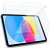 GeeRic 3pz Vetro Temperato Compatibile per iPad A16 2025 11th 11''/10th 10.9'' 2022, Pellicola Protezione Schermo Anti-Graffio Urto Senza-Bolle Aria HD Pellicola Protettiva Compatibile per iPad 11/10
