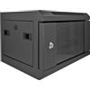 Delock 10" Netzwerkschrank fr die Stand- oder Wandmontage 4 HE 2 Profilschienen an der